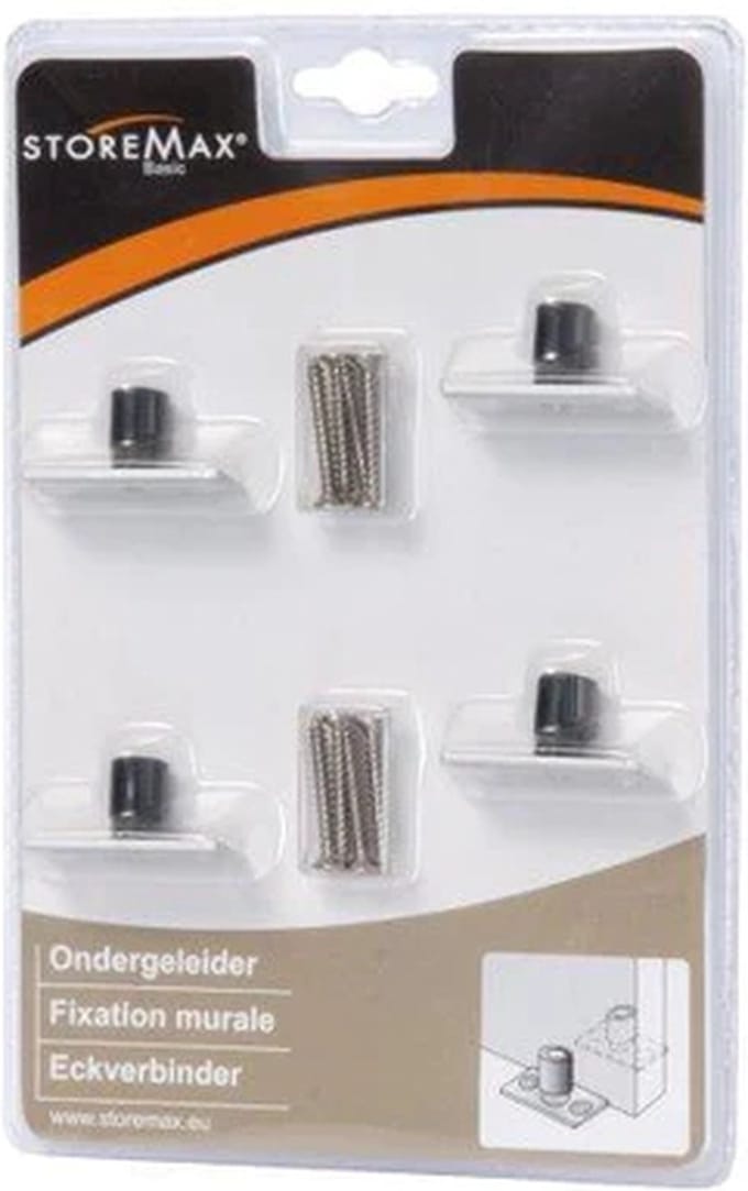 Storemax Basic Schuifd. Acc. Onder-/vloergeleider (4 Stuks)