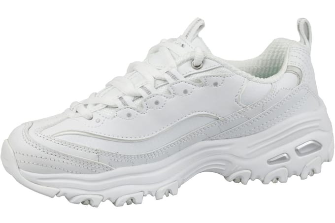 Skechers - D'Lites Fresh Start - Dames - Sneakers - Wit