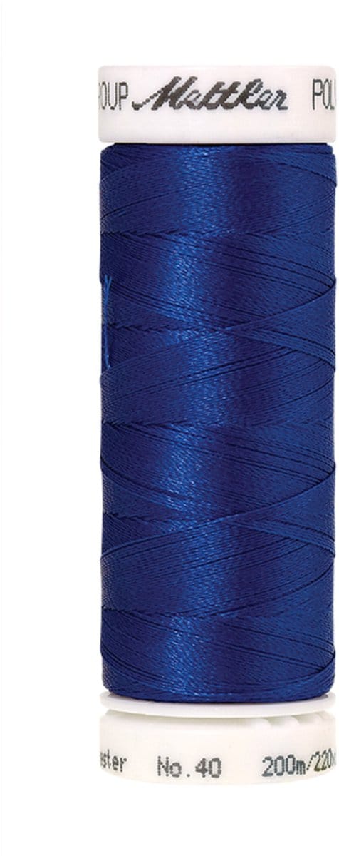 Mettler borduurgaren - Blauw - Nr 3600 - Polysheen - 200 meter