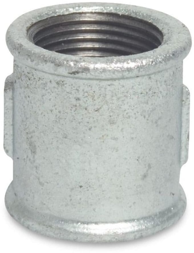 Muffe 3/4 inch, Tempergietfitting, IG x IG