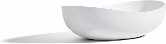 Mawialux opzet waskom - Solid surface - 65x40 cm - Mat wit - Finn