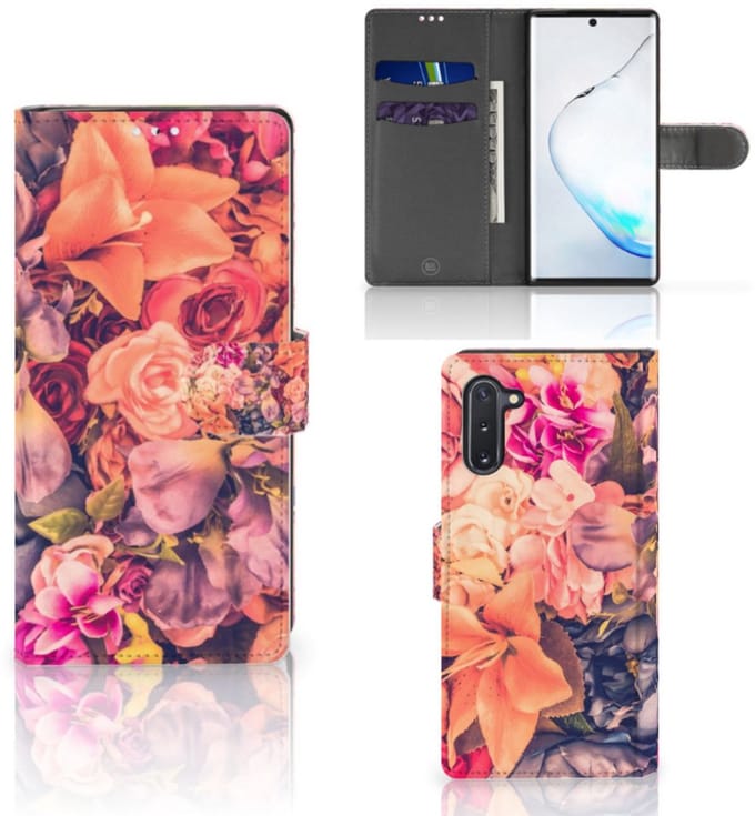 Samsung Galaxy Note 10 Hoesje Bosje Bloemen