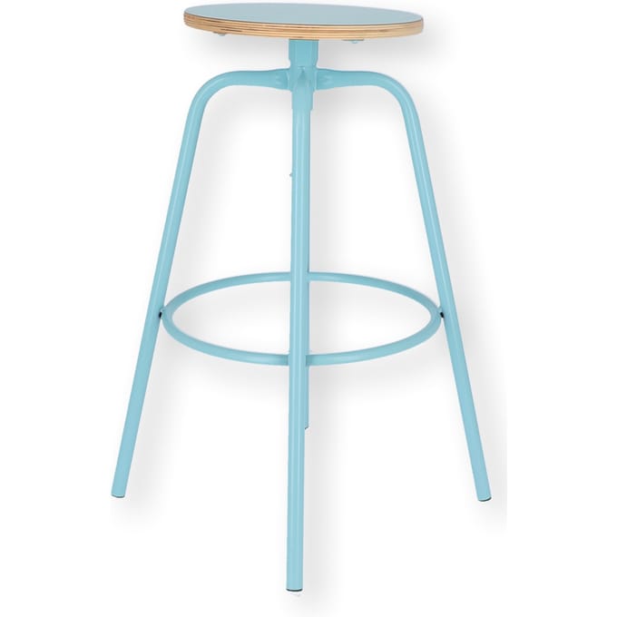 Jan Kurtz Draaibare barkruk PARIS - turquoise