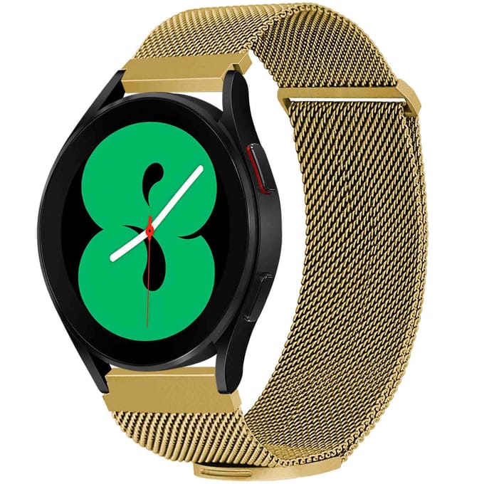 imoshion Milanees magnetisch bandje - Universeel 20 mm aansluiting - Maat M - Goud