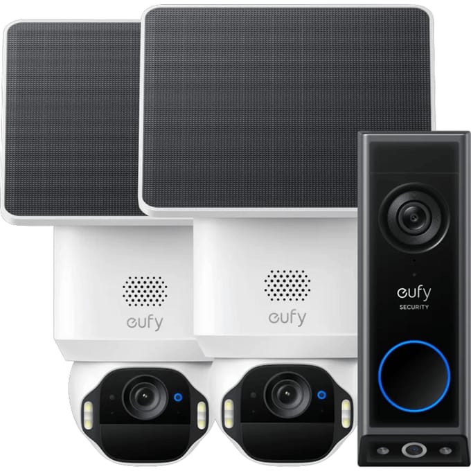 Eufy SoloCam E42 Duo Pack + Video Doorbell E340