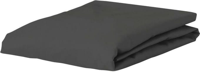 ESSENZA Premium Percale Hoeslaken Steel grey - 180x200 cm