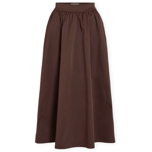 Lange rokken Rouge Edit Detta Skirt - Chicory Coffee