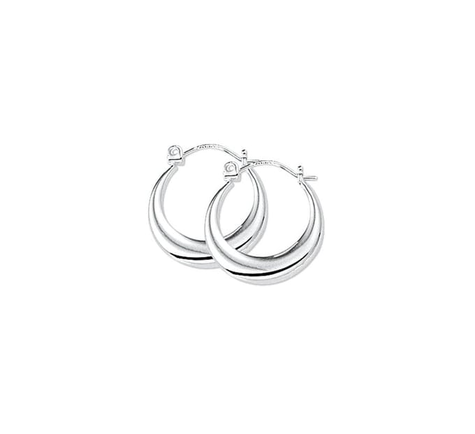 Zilver Gerhodineerde Oorringen 1329575
