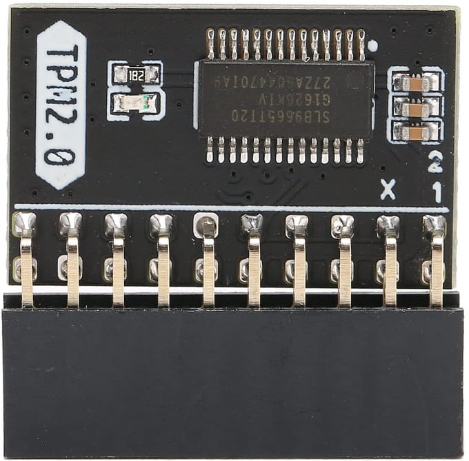 Dailygoody 2.0 Module - Crypto Processor - Beveiliging - 20Pin - Encryptie - Vervangingsmodule - Geschikt voor PC -