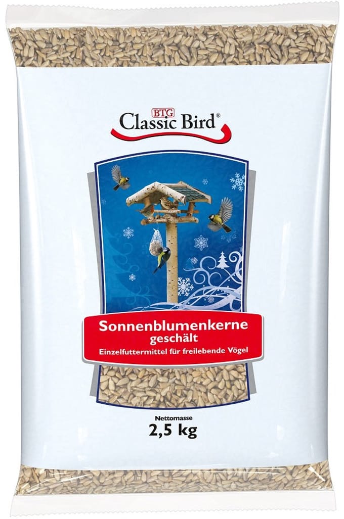 Classic Bird zonnebloempitten gedopt - 10kg (4 x 2,5kg)