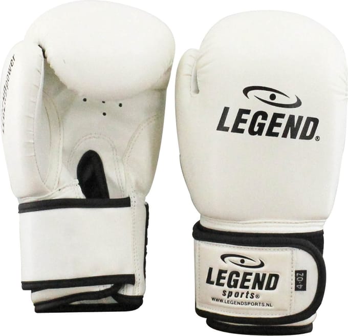 Legend Bokshandschoenen Junior Wit Maat 4