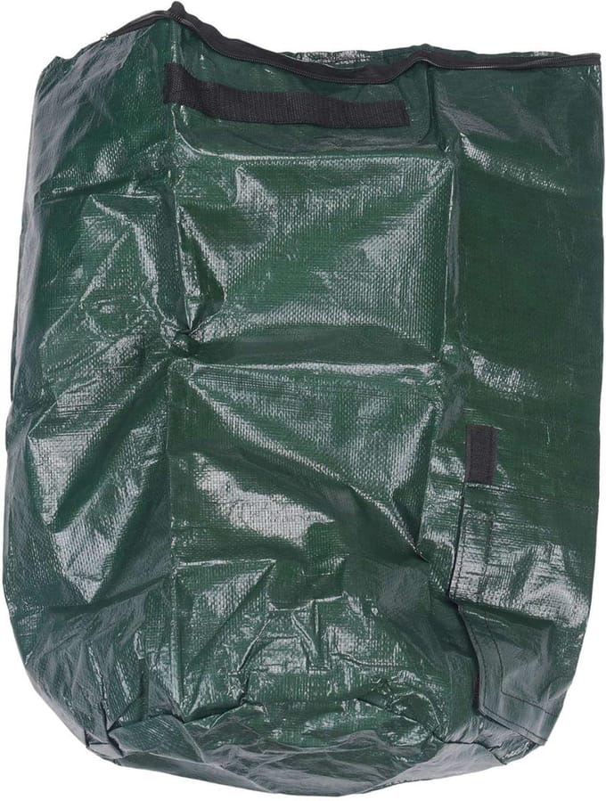 Compost Zak - Composteerbak Tuin - Afval Verwerken - Goede Ventilatie - 35x60cm - Groen