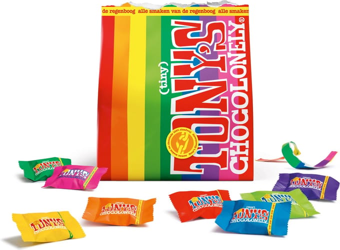 Tony Chocolony - Tiny Tony's regenboog zak