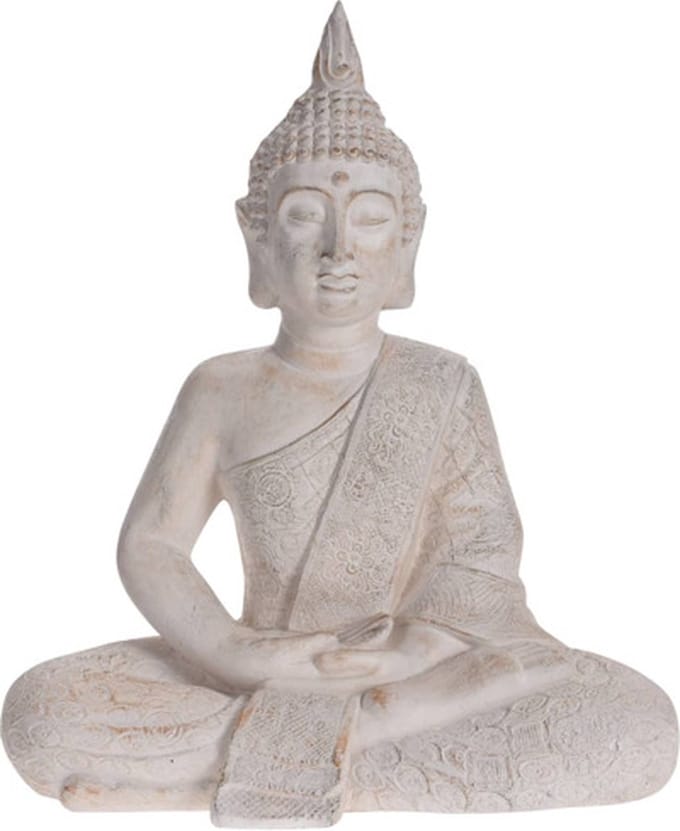 ProGarden Boeddha zittend 41x23.5x49 cm