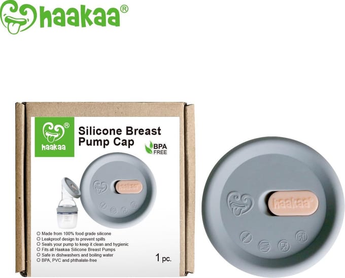 Haakaa - Siliconen Borstkolf Deksel
