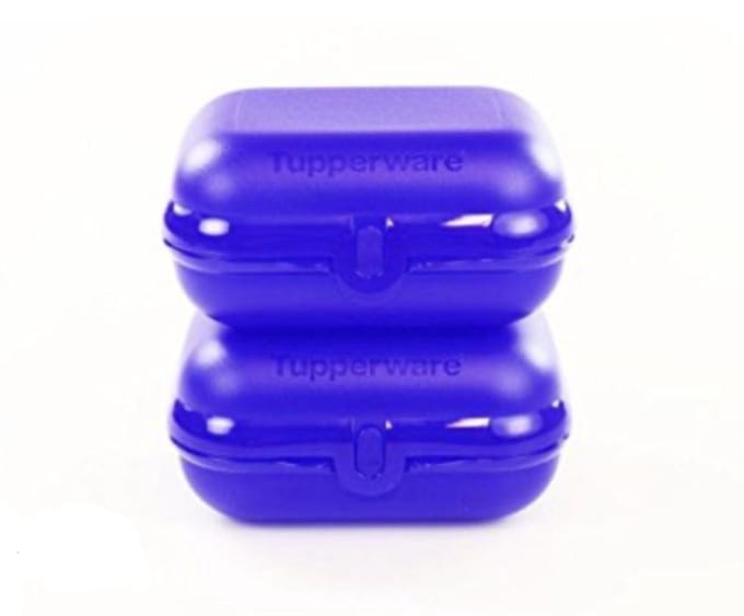 Tupperware klein smartclipdoosjes set van 2