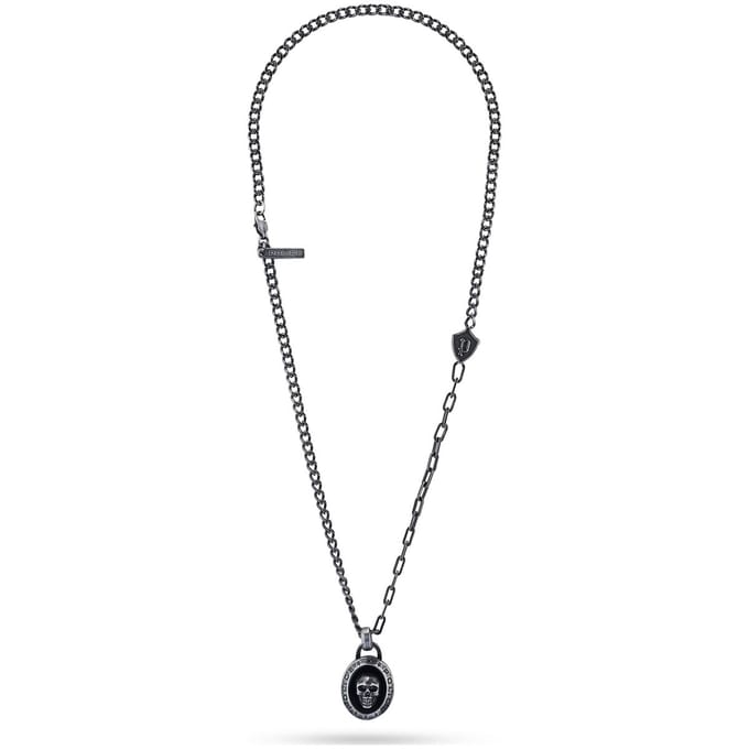 Police Heren-Ketting Metaal One Size Zilver 32020914