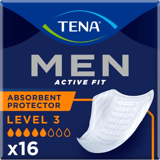 TENA Men (Active Fit) Level 3 - 16 Stuks