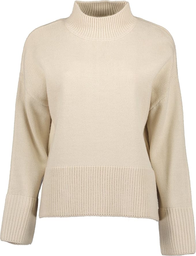 Blue Seven dames - Trui 247978 beige opstaande kraag -42