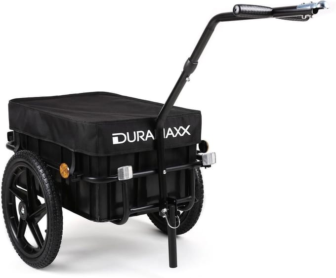 Fietskar Bagage - Fietsaanhanger - Aanhangwagen Fiets - 70L