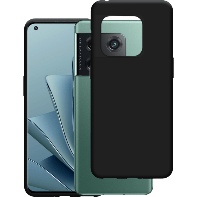 Just in Case OnePlus 10 Pro Siliconen (TPU) Hoesje Black