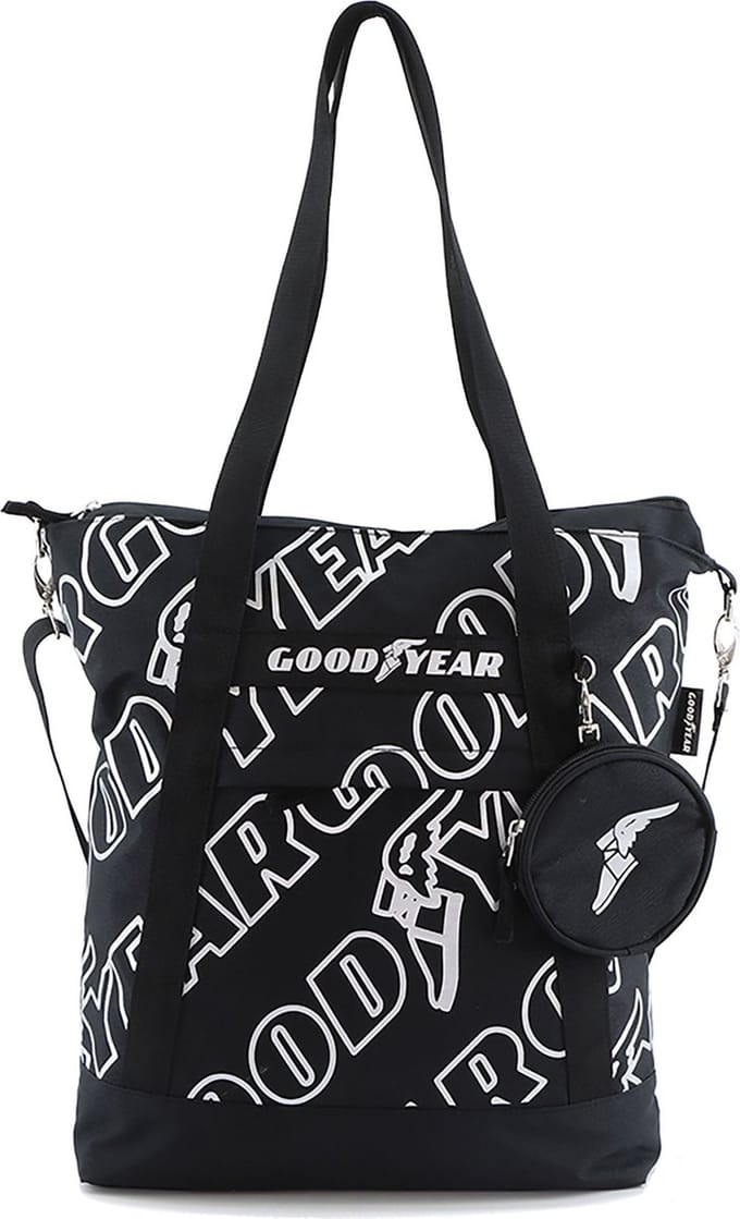 Goodyear rPET Shopper 16L - Zwart - Zwart