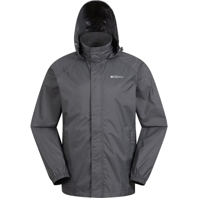 Mountain Warehouse Heren Pakka II Waterdichte Jas (Grijs)