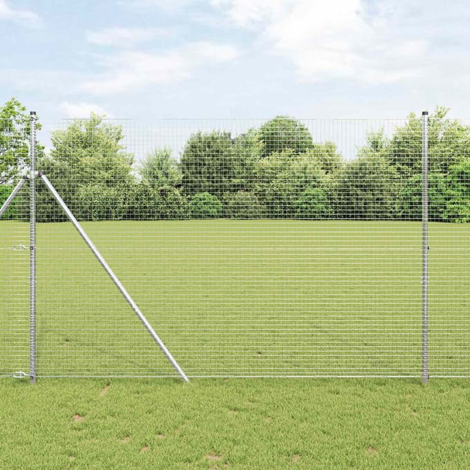vidaXL - Gelast - gaashek - 5000 - x - 150 - cm - Zilver