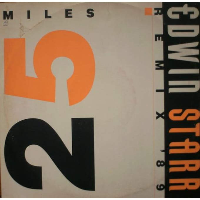 Twenty Five Miles (Remix '89), Edwin Starr | Media condition: Very Good Plus (VG+) | 12, Single
