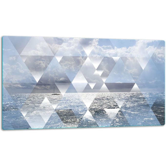 TMK ArtDeko - Snijplank - 52x30 cm - Inductie Compatibel - Glas