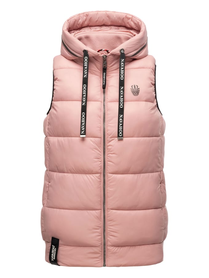 Navahoo Dames Gewatteerde Bodywarmer Kassidy – Licht & Modern met Capuchon