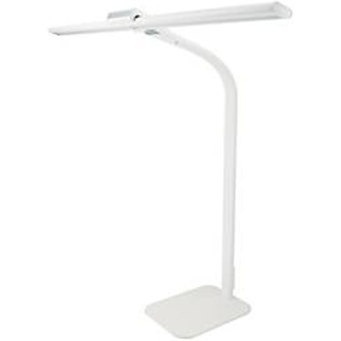 UNILUX Strata Base LED tafellamp, wit, 66 cm, dimbaar, afstandsbediening, USB