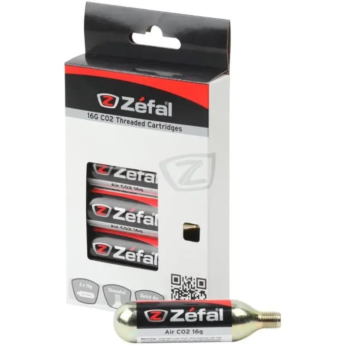Co2-patronen met schroef Zefal (x6)