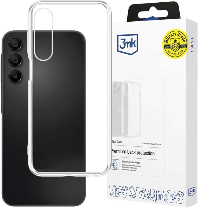 Samsung Galaxy A15 5G transparant telefoonhoesje - 3mk Clear Case
