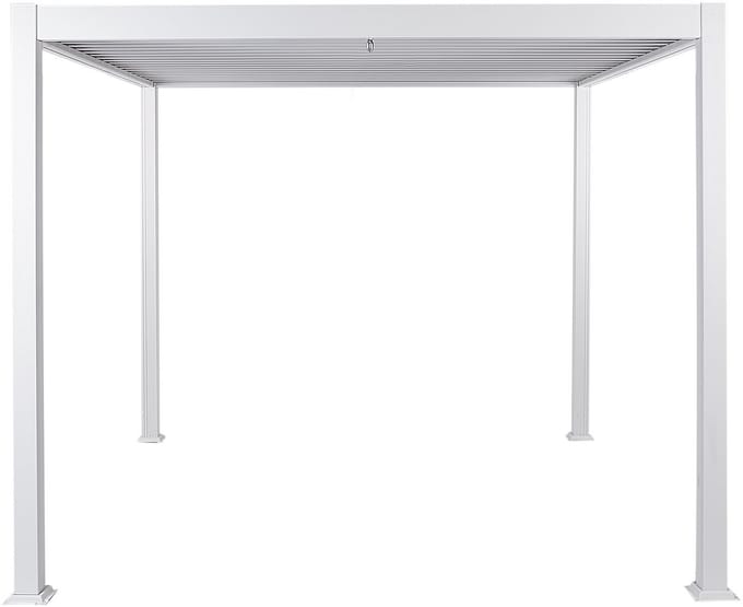 FORNOLI - Tuinpaviljoen - Wit - Aluminium