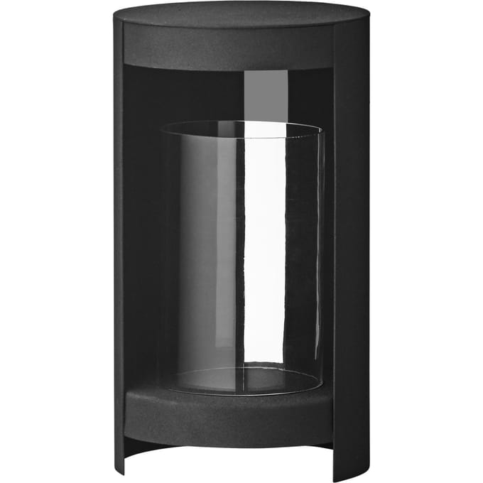AYTM lantaarn Ora, zwart, hoogte 28,2 cm, glas, aluminium