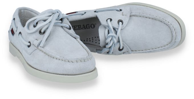 Sebago Dames Dockside Flesh Out Full White | Beige | Maat: 37