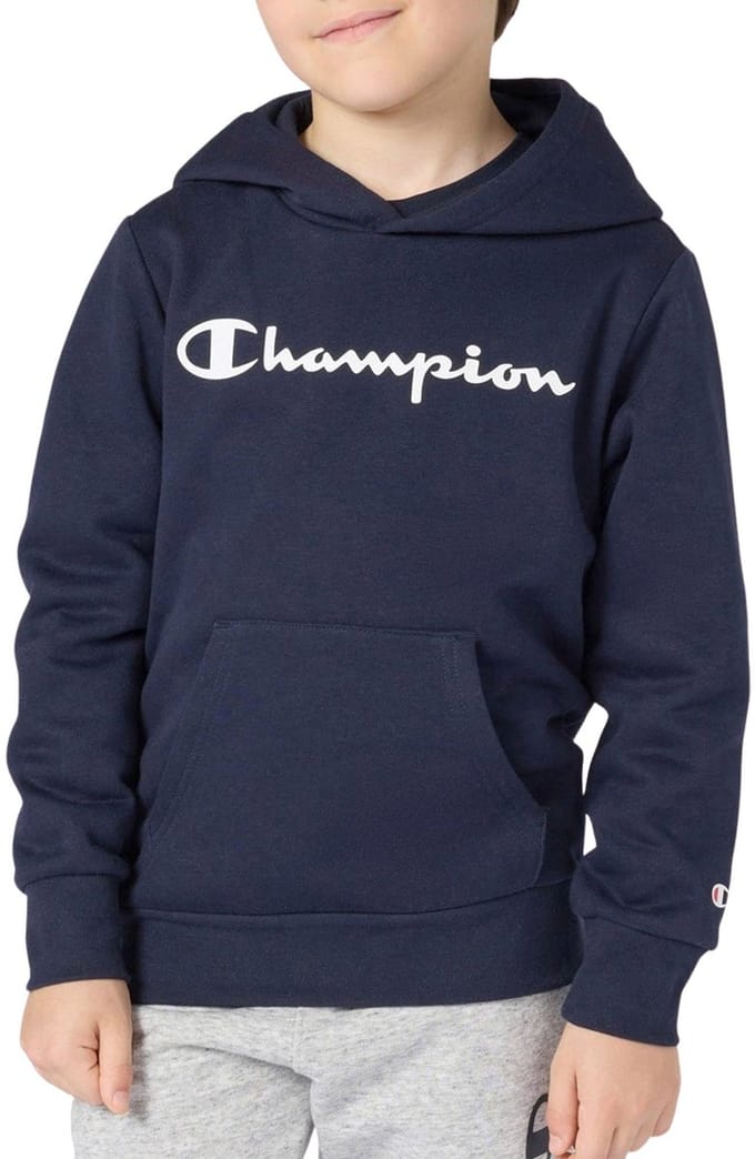 Champion Script Logo Hoodie Junior - Maat S