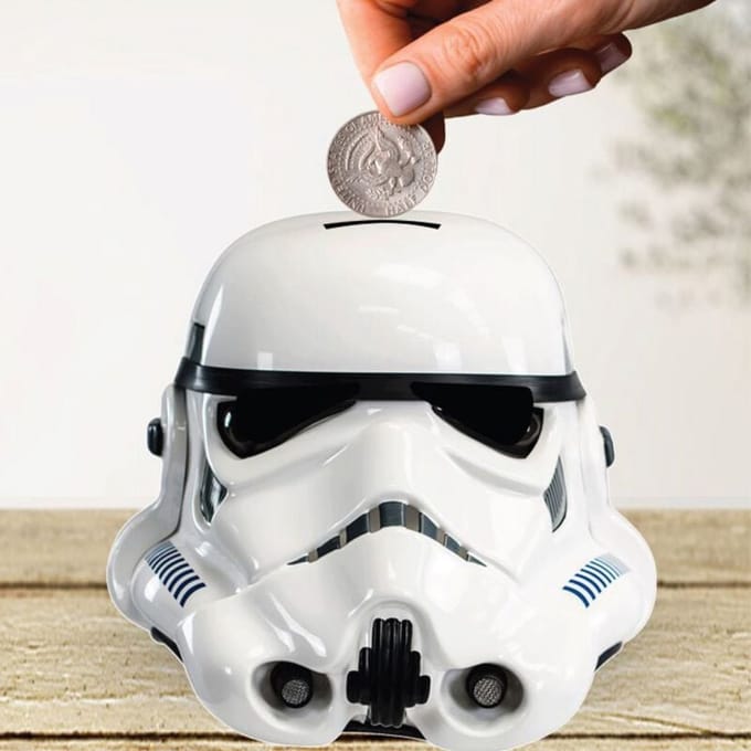 Original Stormtrooper - Disney Spaarpot - Stormtrooper - voor Geen - meerkleurig