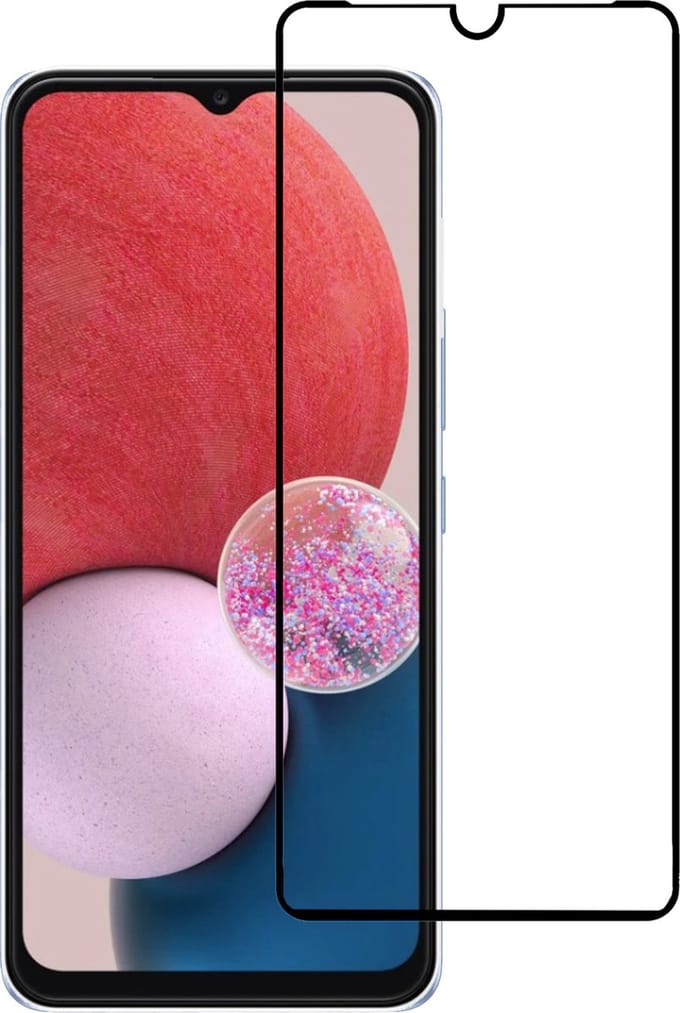 Screenprotector - Geschikt voor Samsung Galaxy A13 5G - Full Cover - Beschermglas - Gehard Glas - Tempered Glass - Screen Protector