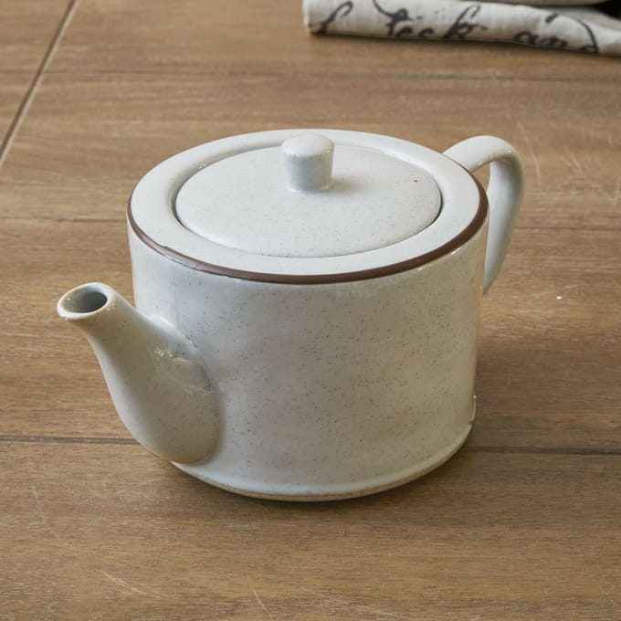 LOBERON Theepot Biarré grijs