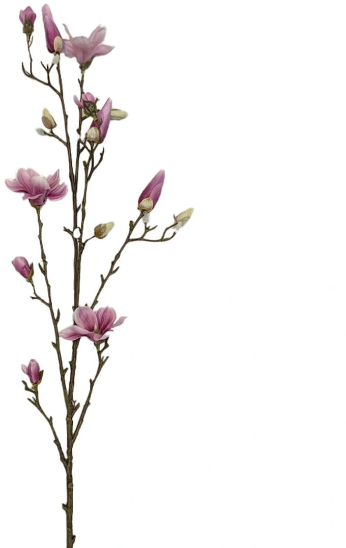 Kunsttak Magnolia Spray Pink - 135 cm