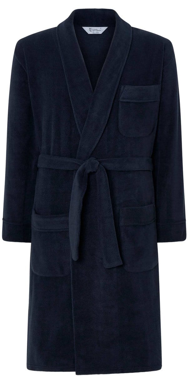 Herenbadjas Polar Winter – Marineblauw - L