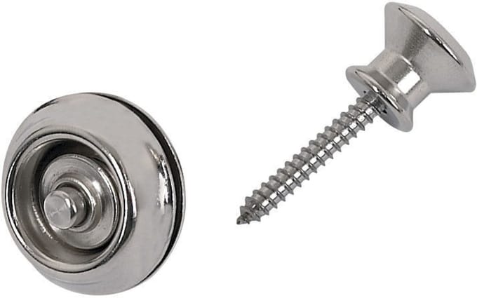 Dunlop Straplok nikkel Dual Design - Accessoire voor gitaren
