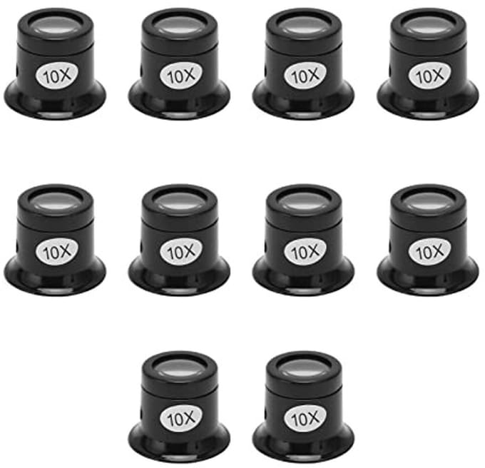 Dailygoods - Professionele Vergrootglas Oogloep 10X voor Juweliers