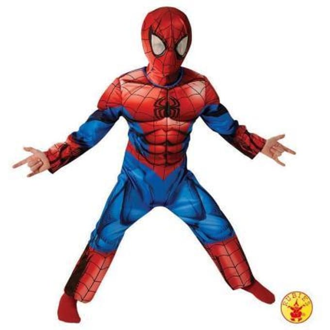 Spider-Man Ultimate Spiderman Deluxe L Feestkleding