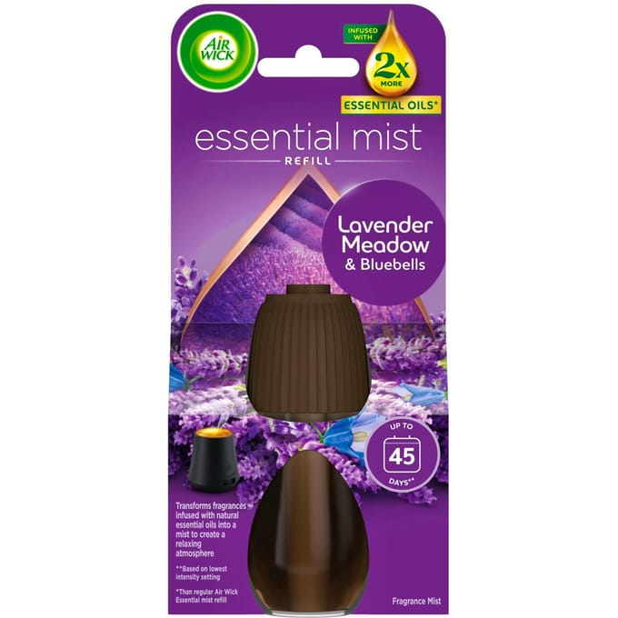 Air Wick Essential Mist Aroma Relaxing Lavender Meadow &amp; Bluebells 20 ml