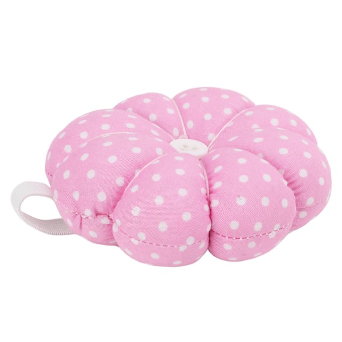 Polsspeldenkussen Veilig Handig Handsfree Hoge Efficiëntie Duurzaam Speldenkussen voor Beginner pink