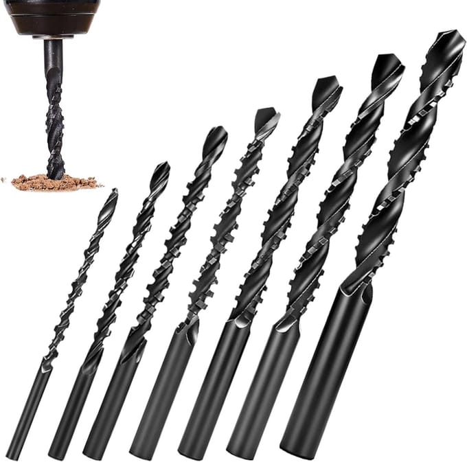 Verzonken boorset - Metaalboren set - Diverse klussen - 4-in-1 functionaliteit - 7-delig