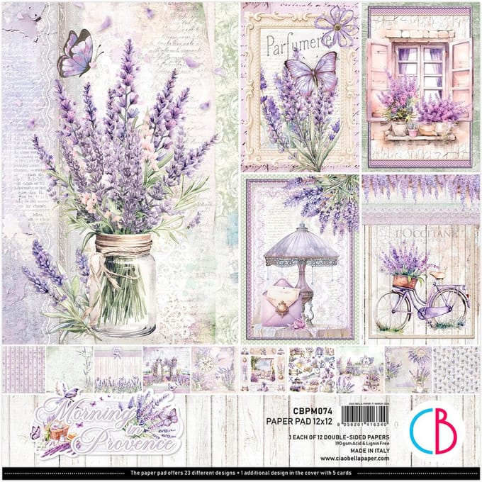 Scrapbook papier "Morning in Provence"